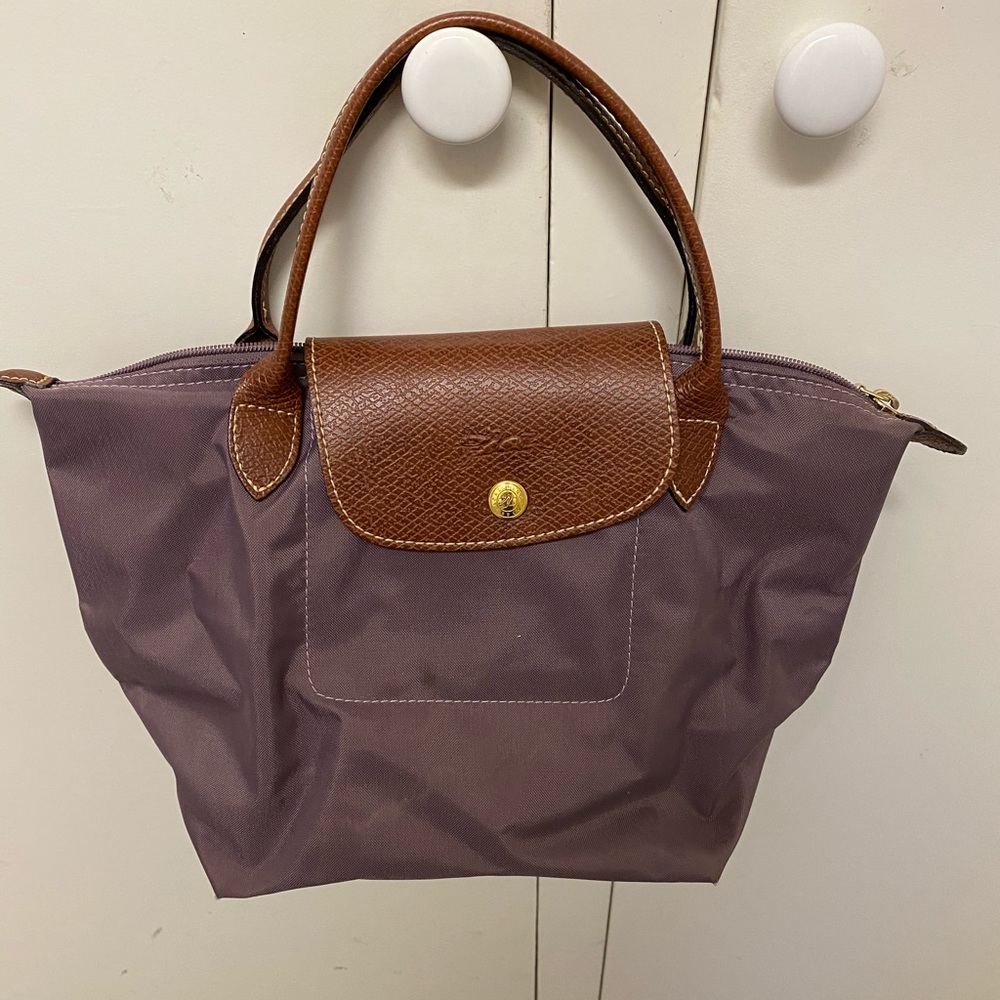 Longchamp Le Pliage tote bag.
